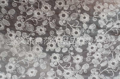 【廠(chǎng)家直銷(xiāo) 新款網(wǎng)布滿(mǎn)幅刺繡面料】?jī)r(jià)格,廠(chǎng)家,圖片,花邊類(lèi),嘉興市慕莎紡織品-